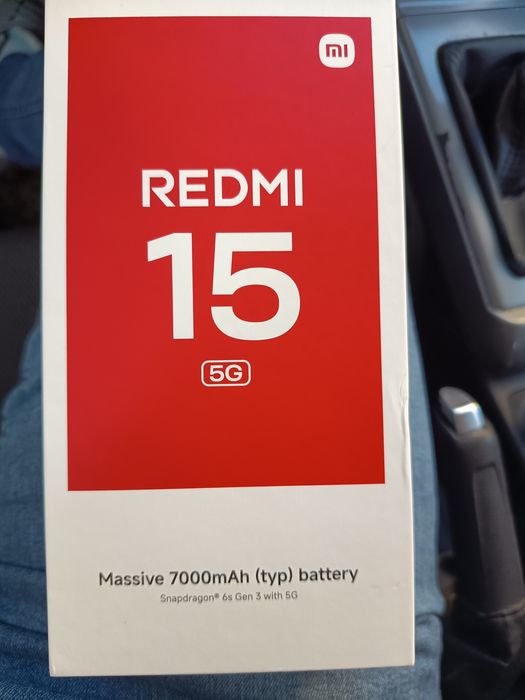 Xiaomi redmi 15 5g 256gb 8+extensie 4,6 sau 8 gbram