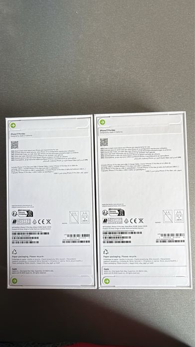 Iphone 17 PRO Max 512 Gb Silver/Deep Blue Varianta cu SIM Noi/Sigilate