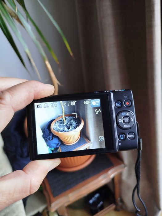 Camera foto videoww Canon Ixus 275 HS imprima data si ora Functionala