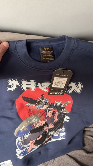 Блуза alpha industries чисто нова