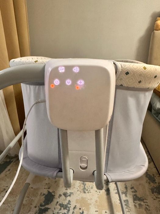 Детская кроватка качалка электрическая