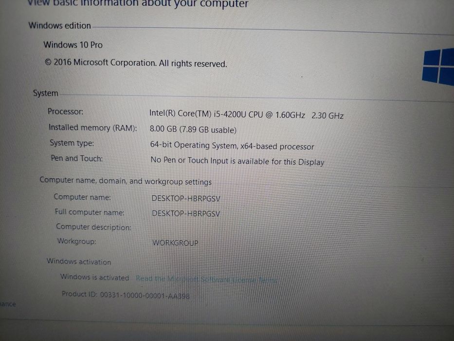 Laptop Lenovo G50-70 2015