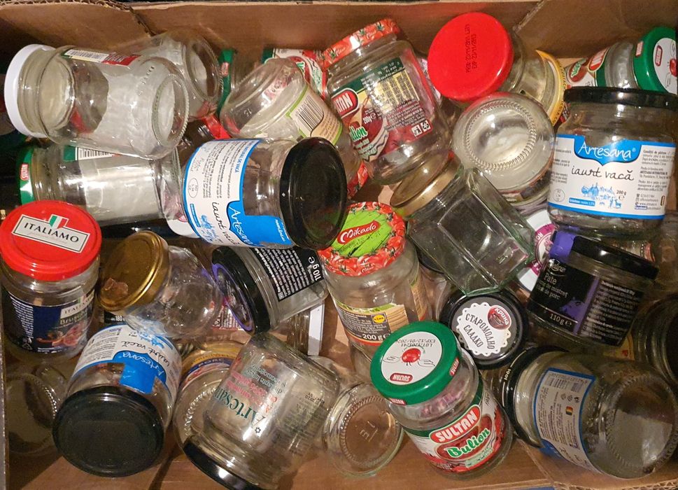 Borcane diferite mărimi de la 100 până la 720ml