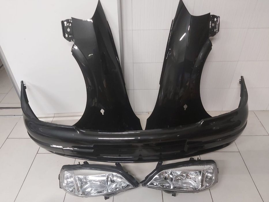 Fata Completa Opel Astra G 1998-2004 Bara + Aripa + Faruri Z298-Negru