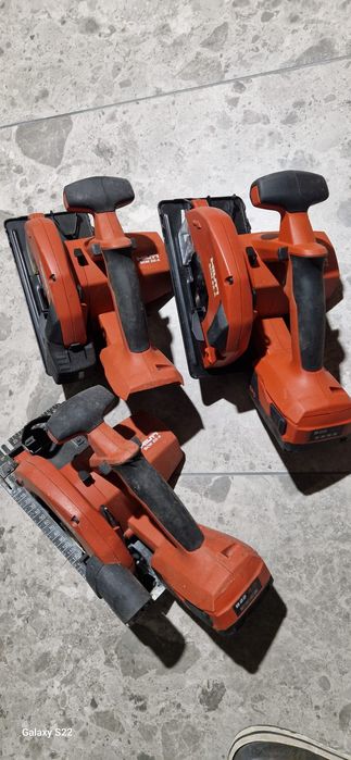 Hilti circular pe acumulator