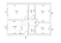 Apartament 3 camere | 2 Balcoane | 65,1 MPU | Pivniță | Turnisor