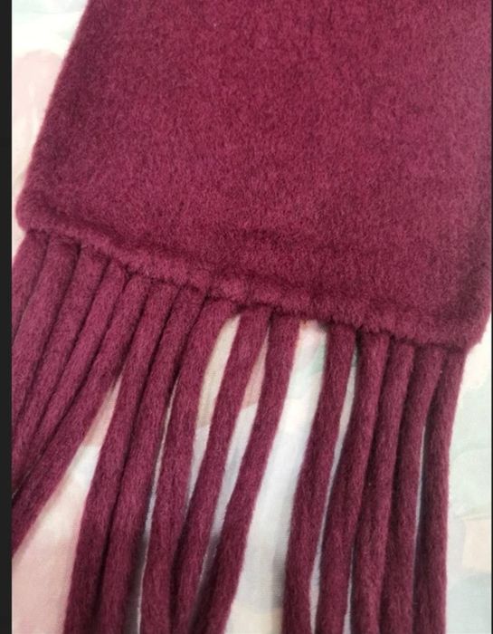 Пальто женское с шарфом  шерсть