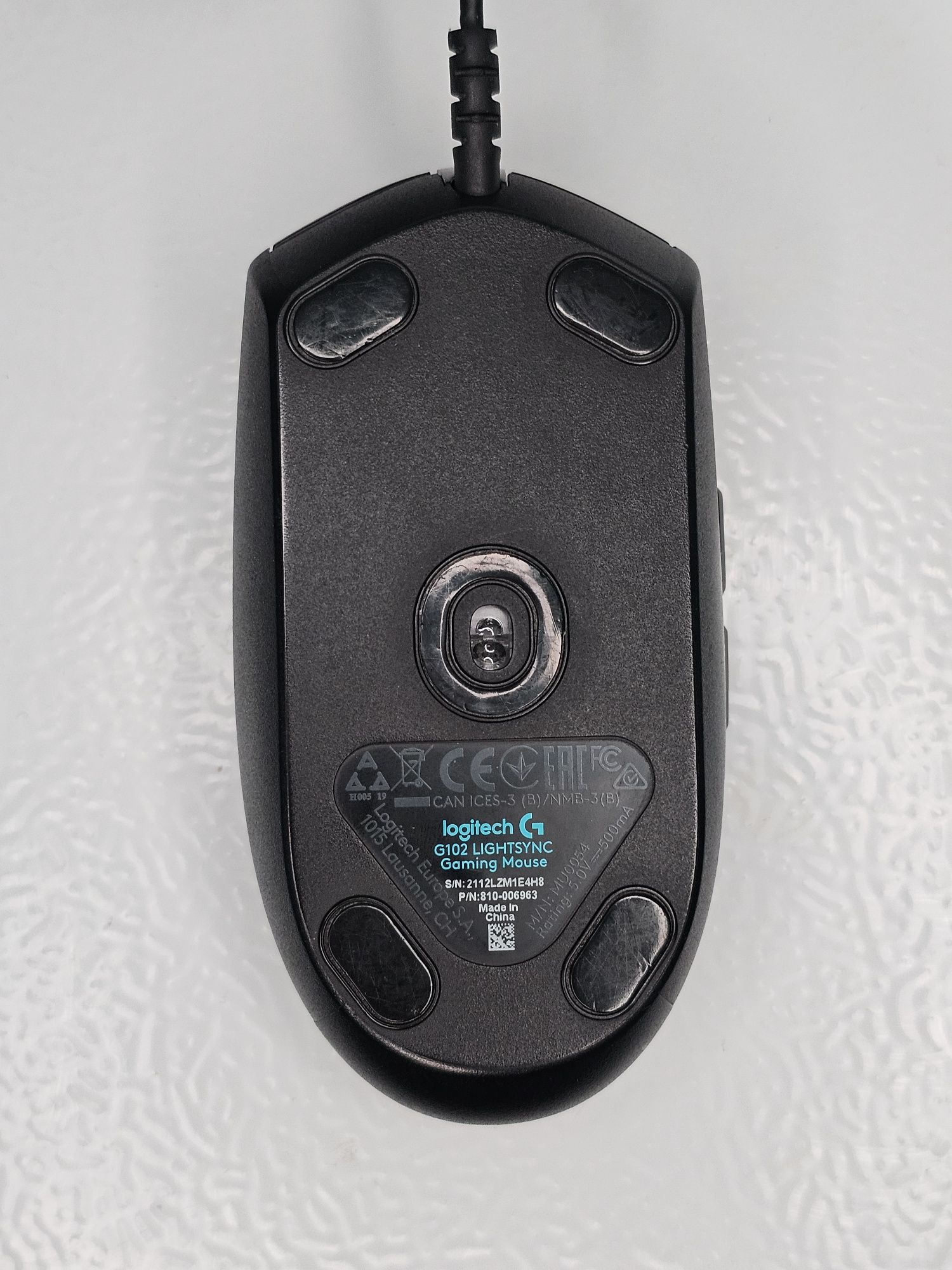Проводная мышь Logitech G102