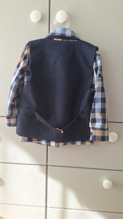 Set sacou camasa vesta copii marimea 86