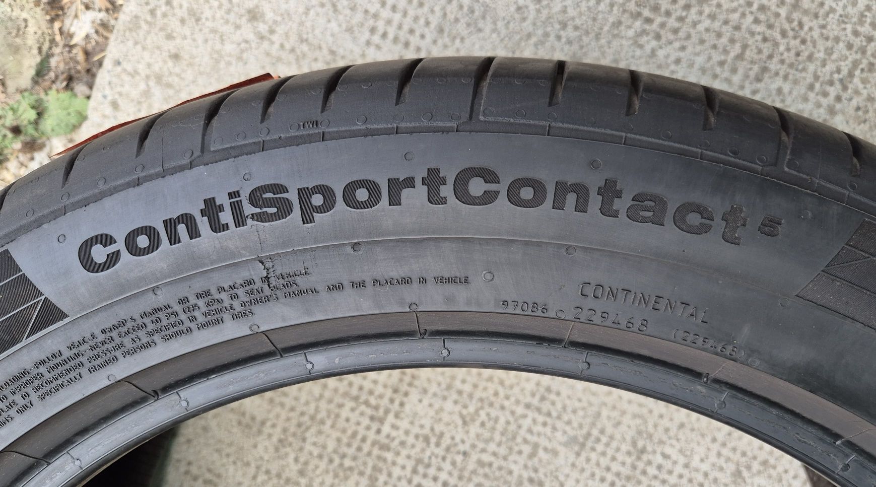 Set 2buc 245/45 R18 96W Continental ContiSportContact⁵ vară