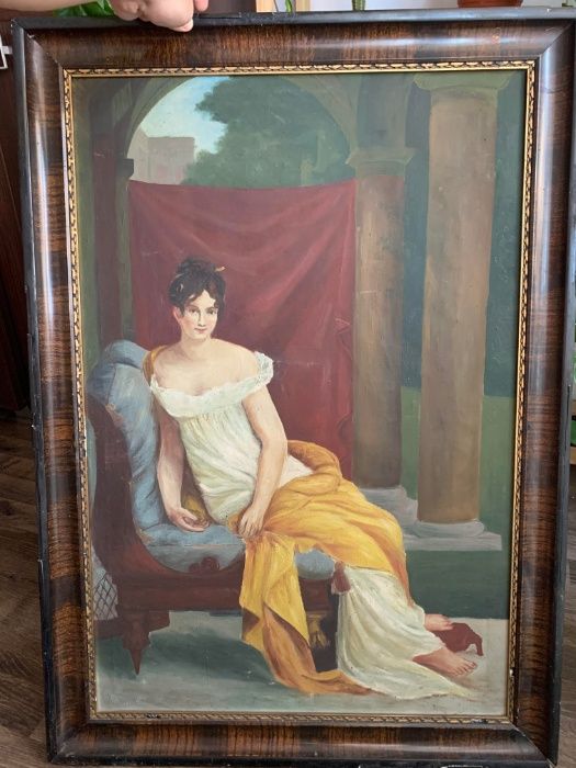 Vand tablou vechi panza Portrait of Madame Récamier - François Gérard