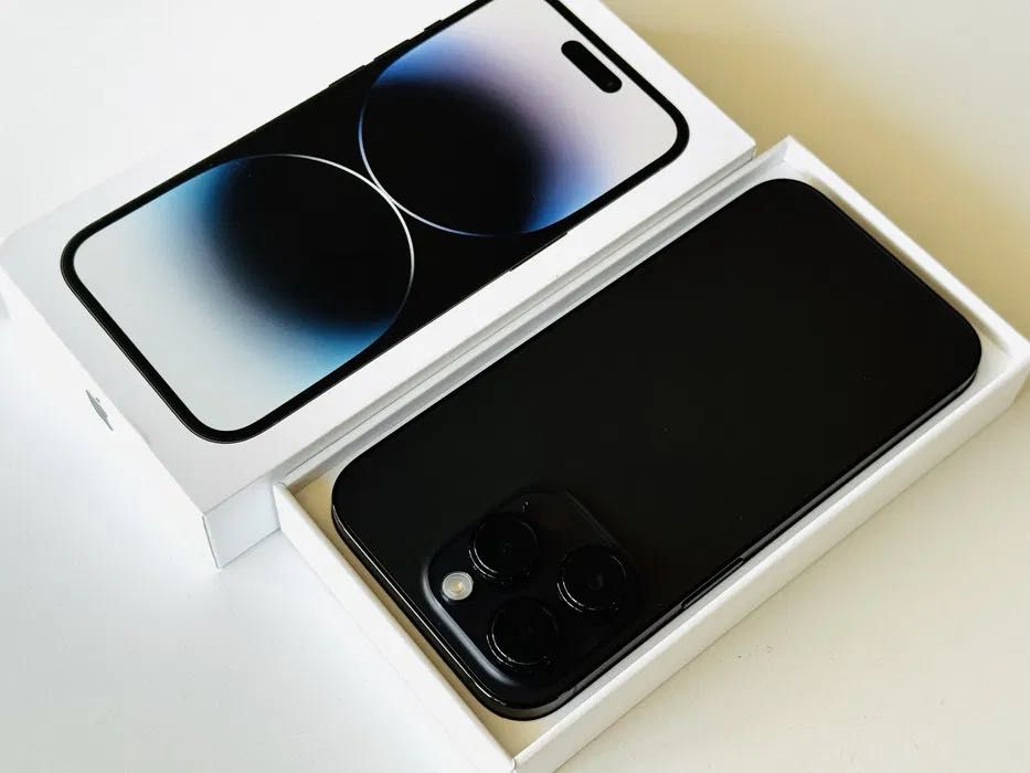 НОВ! Iphone 14 Pro 256GB Black Гаранция 6 месеца