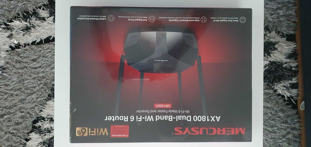 Router MERCUSYS AX 1800 Dual-Band WI-fi 6