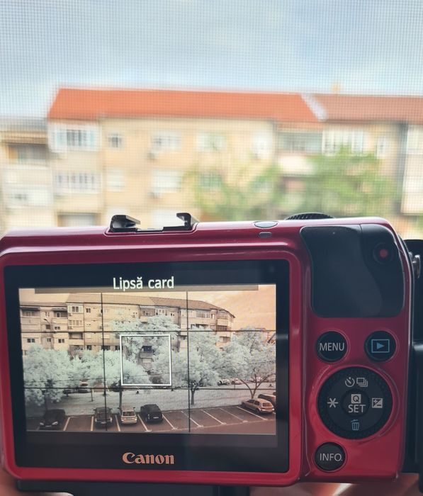 Kit Canon EOS M si obiectiv 18-55mm IR conversion