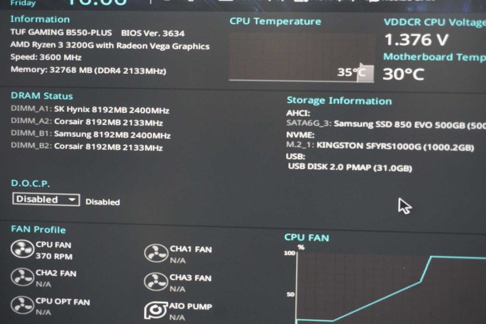 [AM4] ATX Дънна платка, дъно ASUS TUF B550-PLUS GAMING Вкл. ДДС