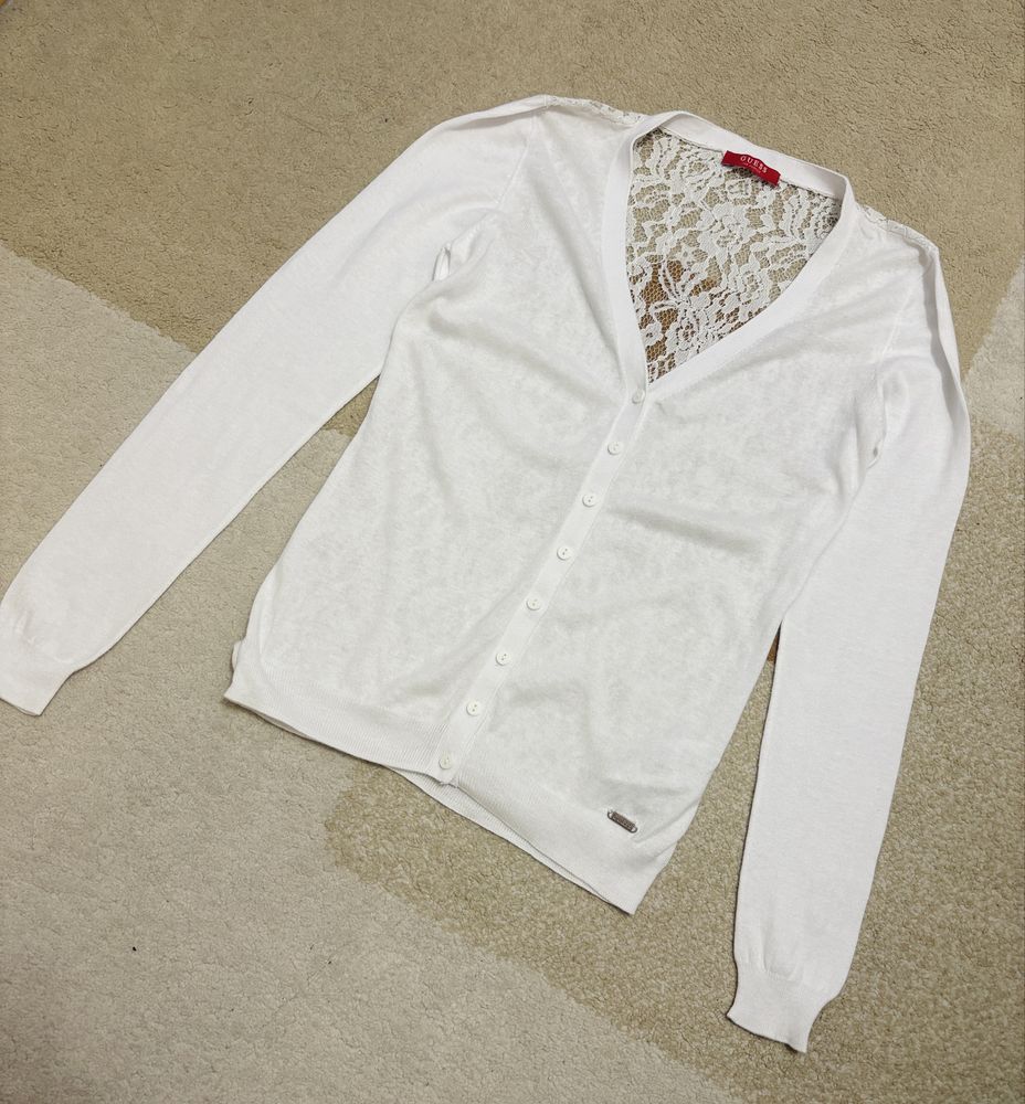 Жилетка бяла Guess