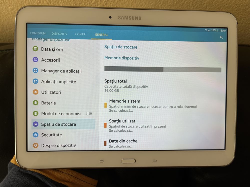 Tableta Samsung Tab 4 cu cartela sim