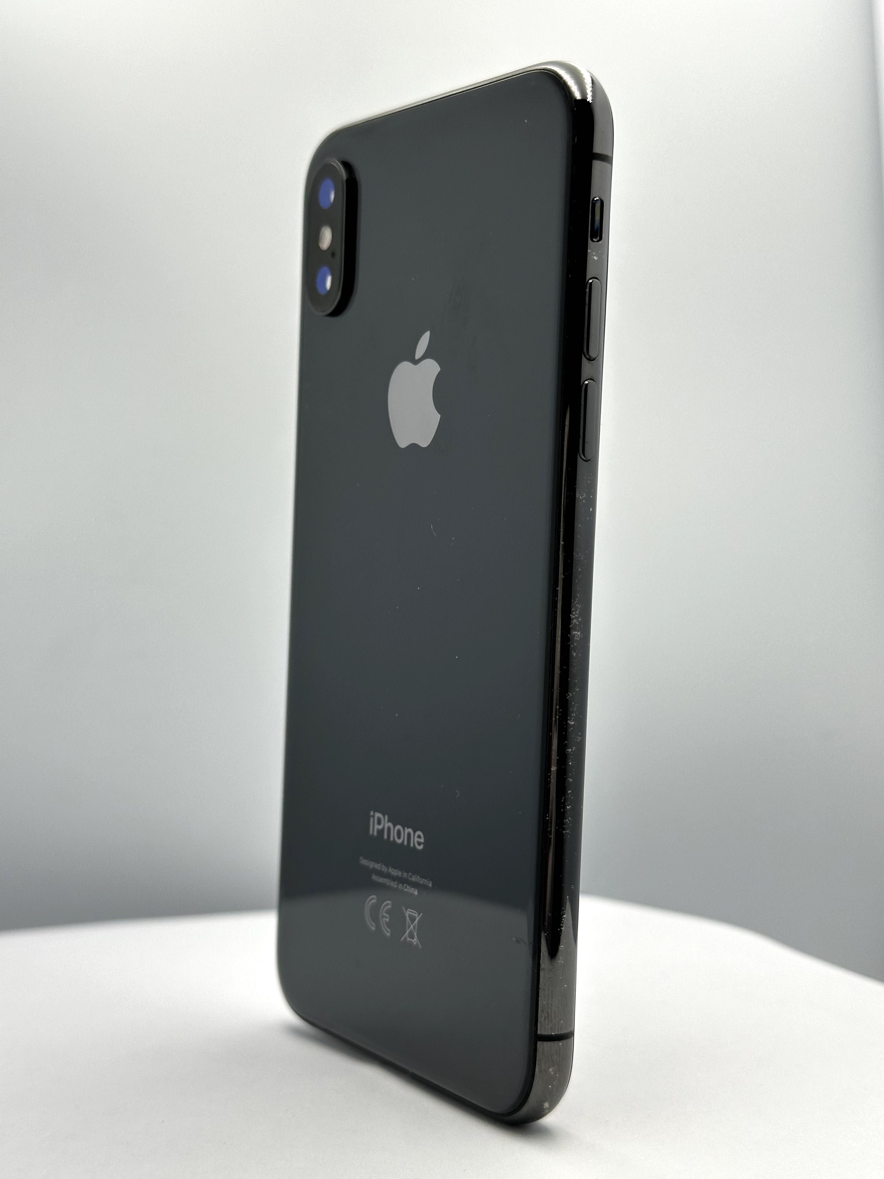 iPhone X , 64GB, 100%, Space Gray, Garantie 2 ani CH-iOS T155
