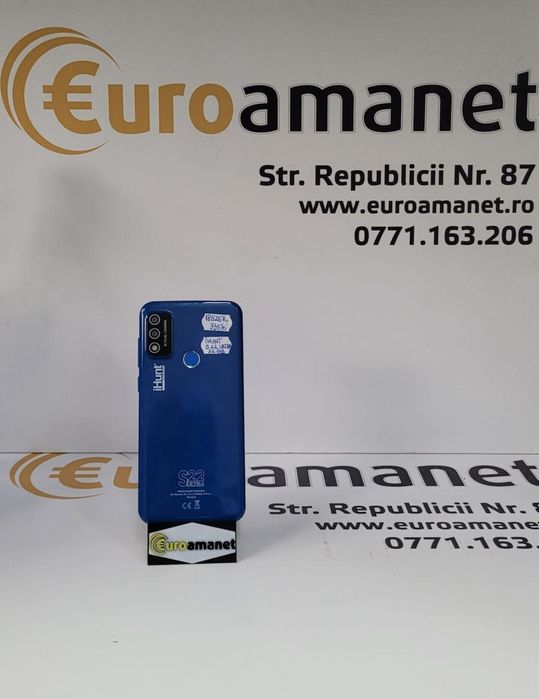 Telefon mobil iHunt S22 Ultra, Dual SIM, 32GB, 2GB RAM, 4G, Blue -G-