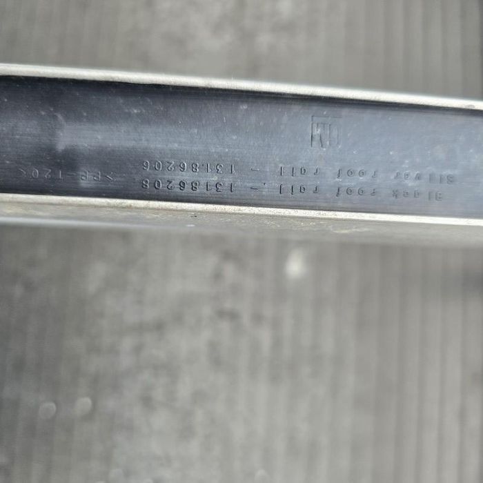 Set bare longitudinale cromate Opel Zafira B