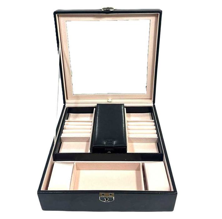 Cutie Bijuterii Premium Organizare Lux și Versatilitate