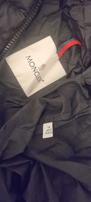 Moncler originala cu Puf de lebada pt copii 12 ani
