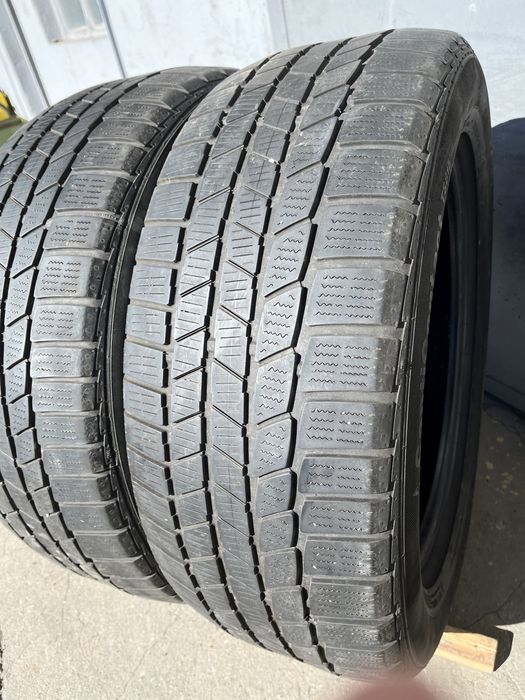 2 бр.  зимни гуми 235/55/18 Continental DOT 4118 5 mm