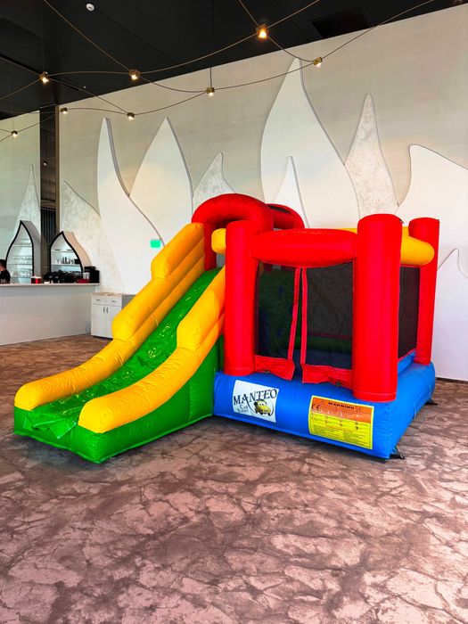 Castel Tobogan GONFLABIL cu Tranbulina Darts