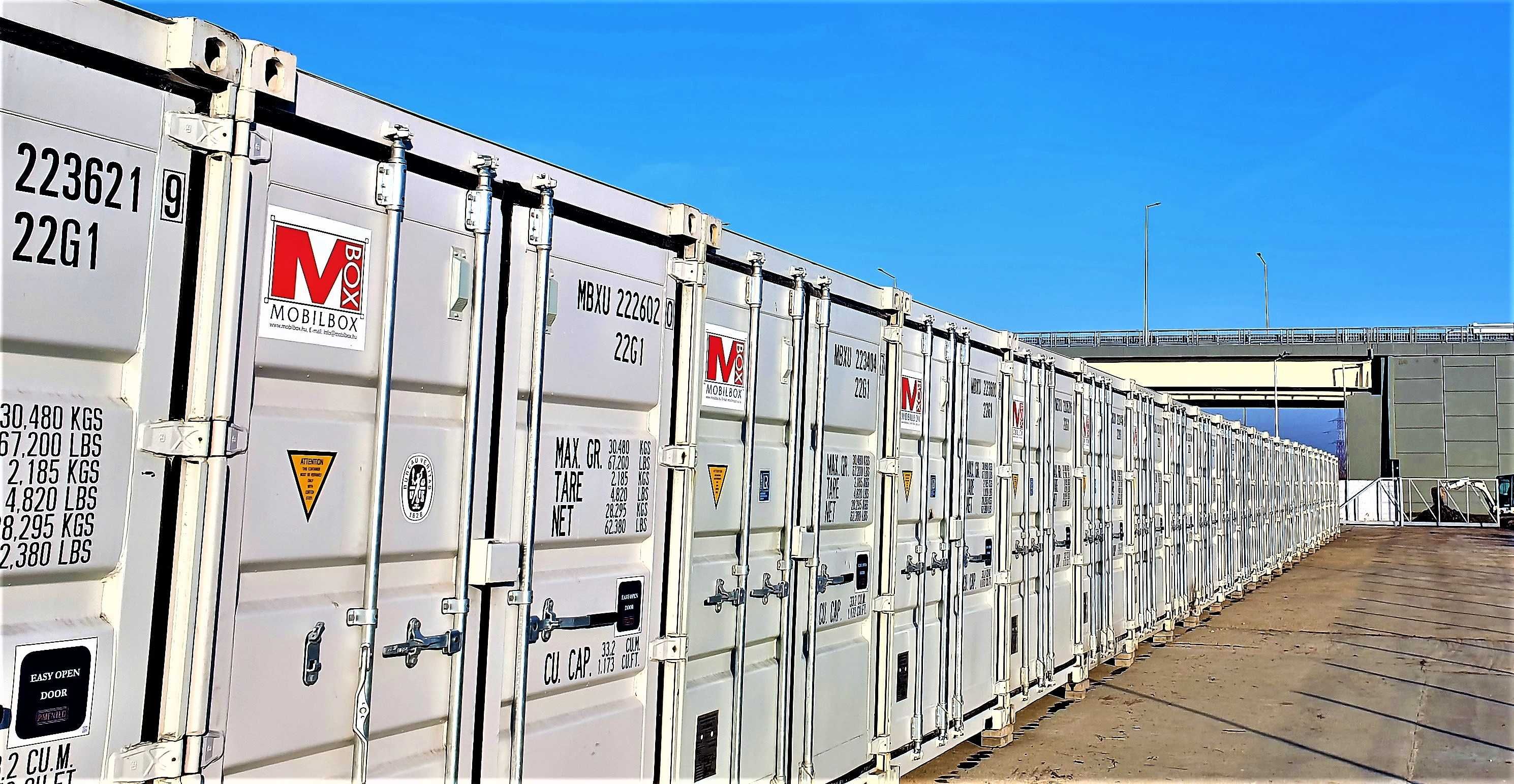 Containere maritime de inchiriat in Prel Ghencea pentru depozitare