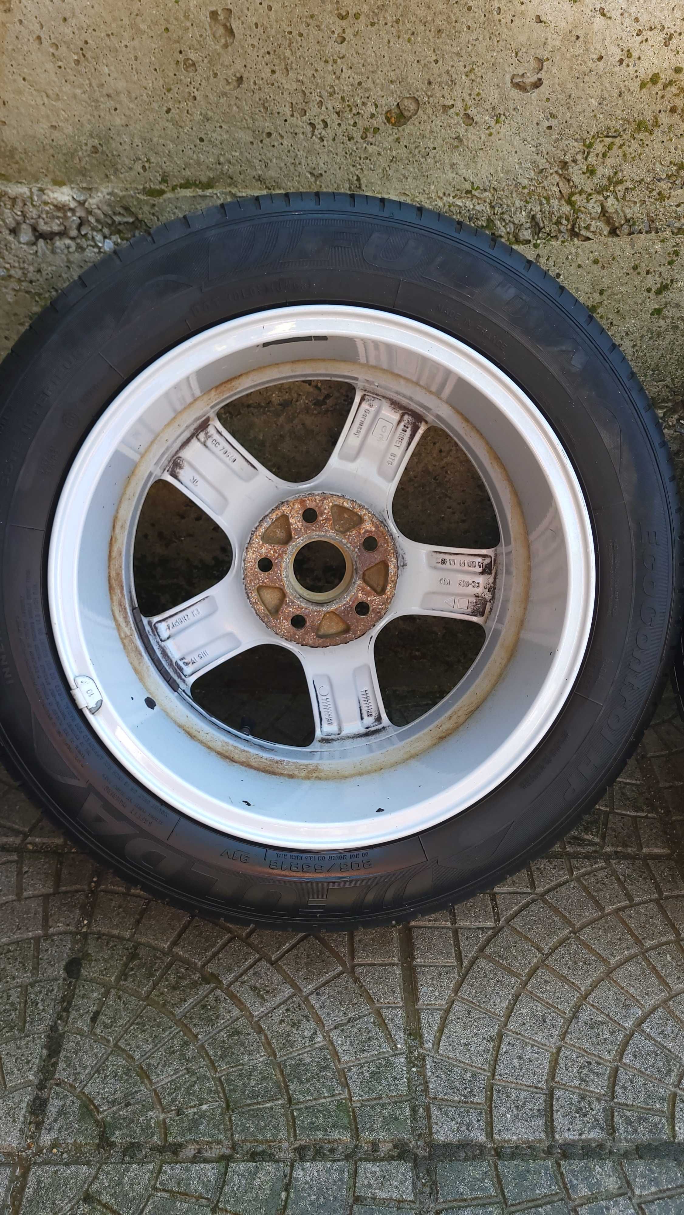Джанти 16" 5x108 Borbet CC с летни гуми Fulda EcoControl HP 205/55/16