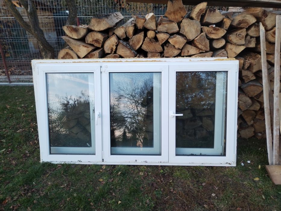 Tâmplărie pvc ferestre geam termopan 2290x1190