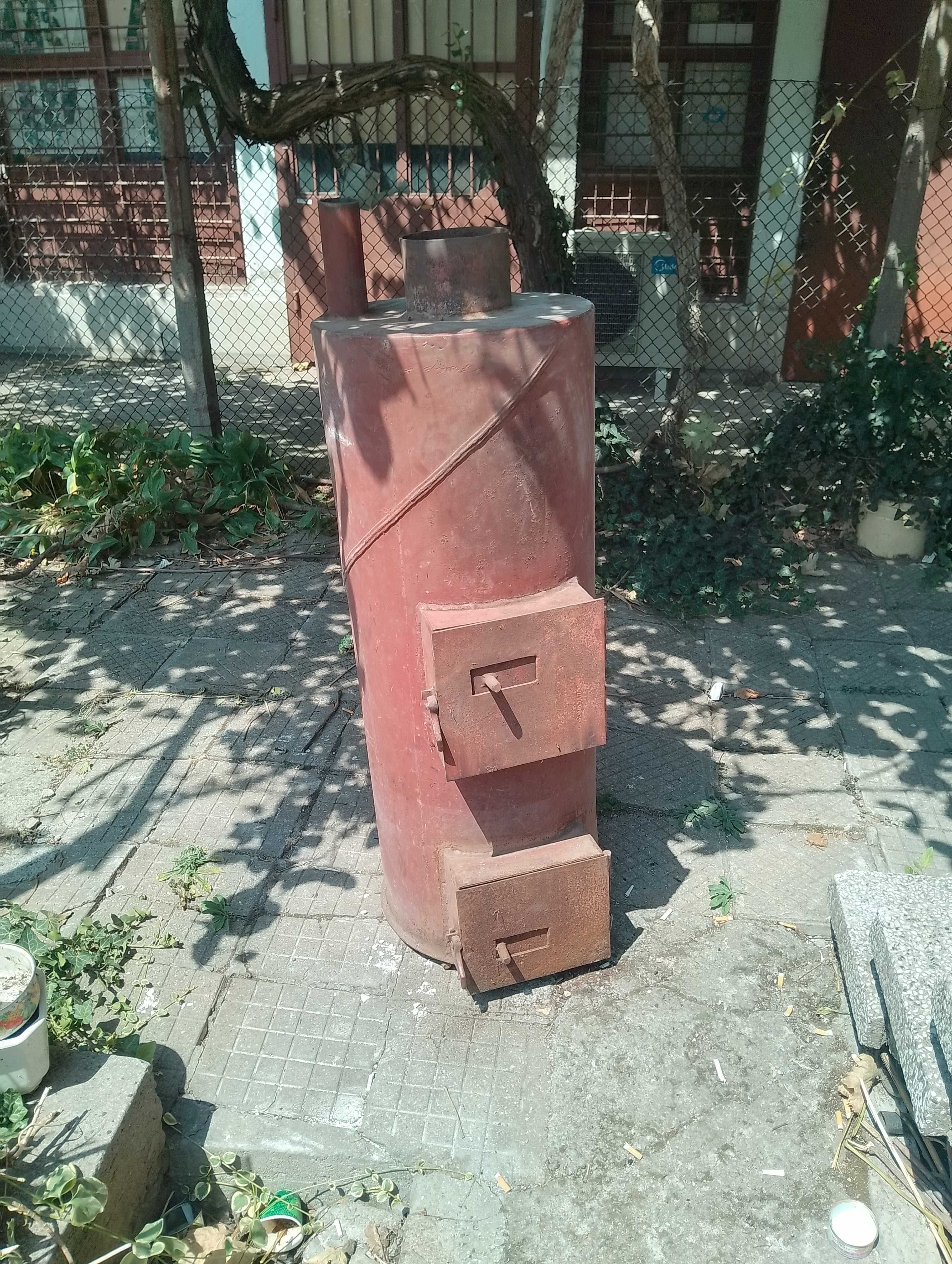 Котел на дърва и въглеща