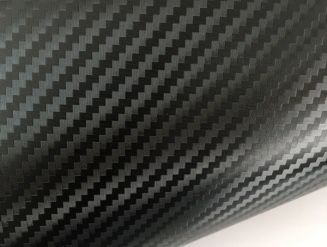 Карбон 3D пленка черная 1•1,52м