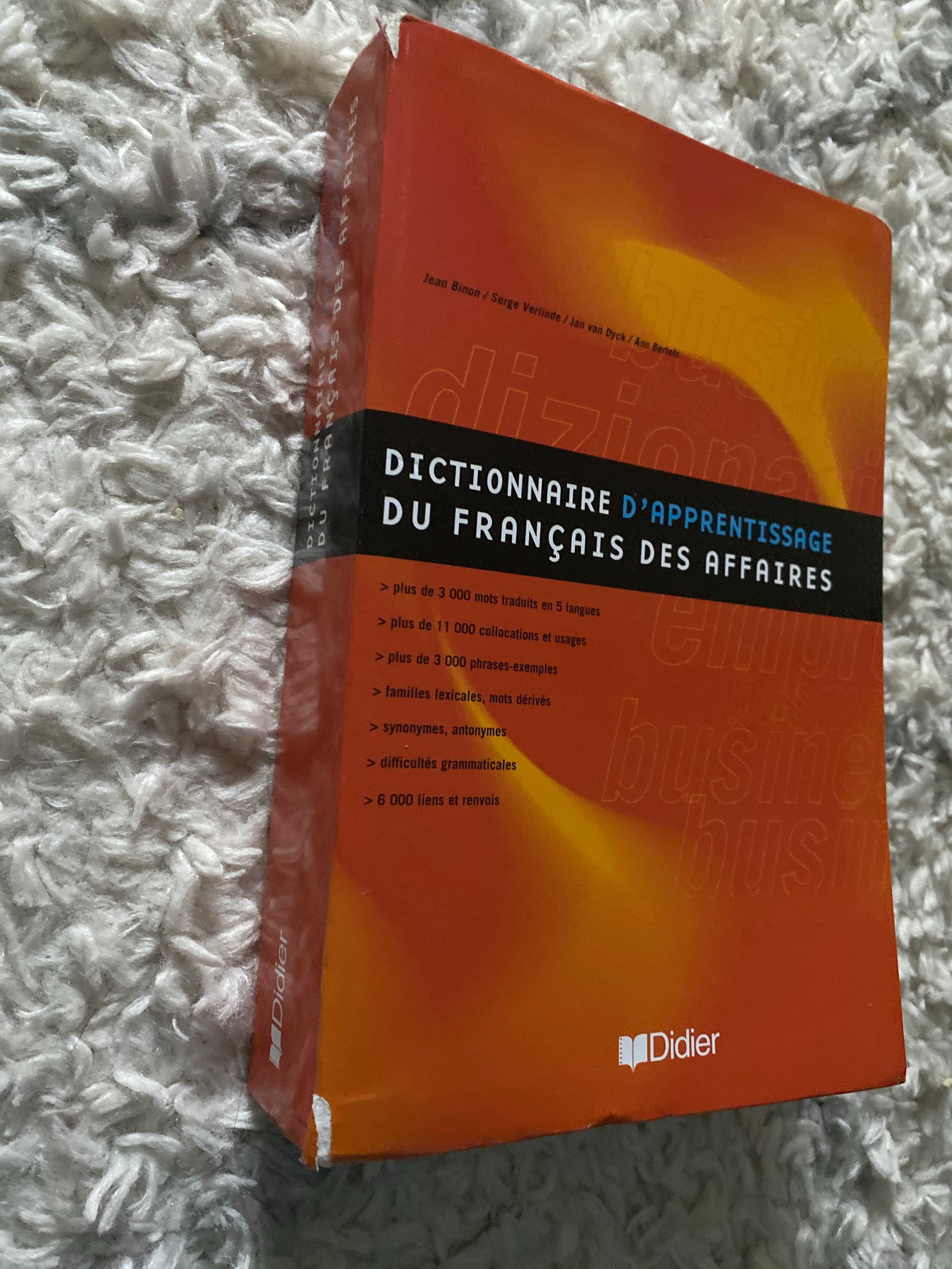 Френски Речник Dictionnaire d'apprentissage du français des affaires