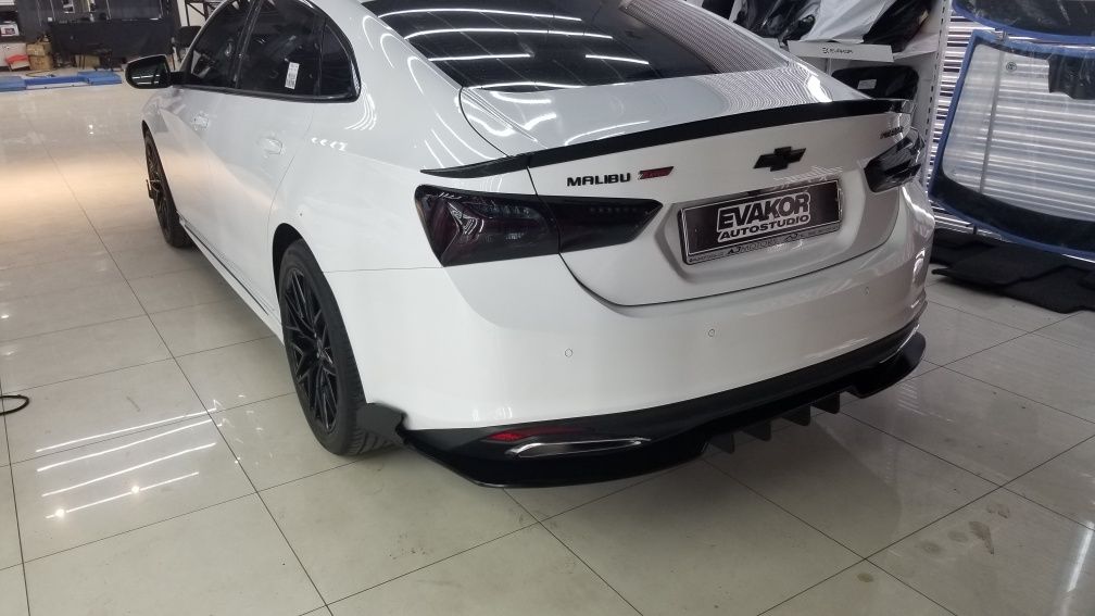Malibu 2 Tuning spoiler bamperga. ТЮНИНГ БАМПЕРОВ! Губа Splittr