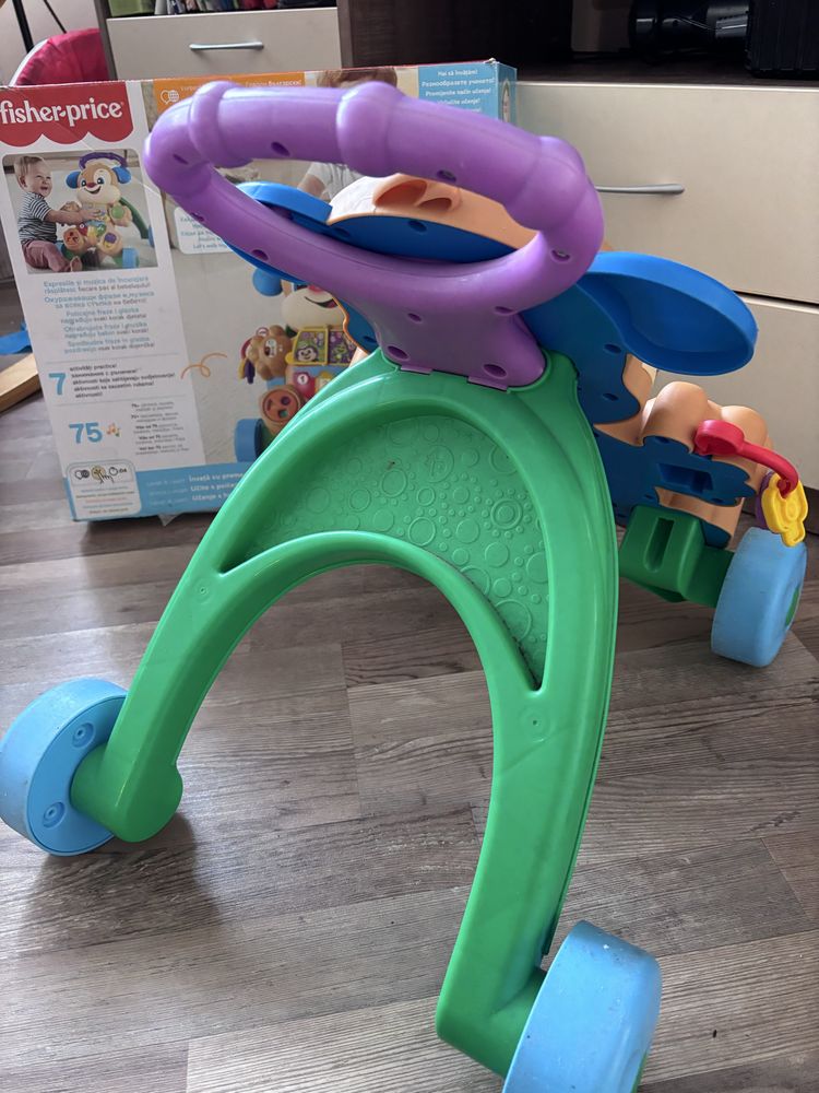 Детска проходилка Fisher Price Laugh & Learn - Кученце