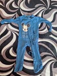 Salopeta bebe cu totul Mickey Mouse