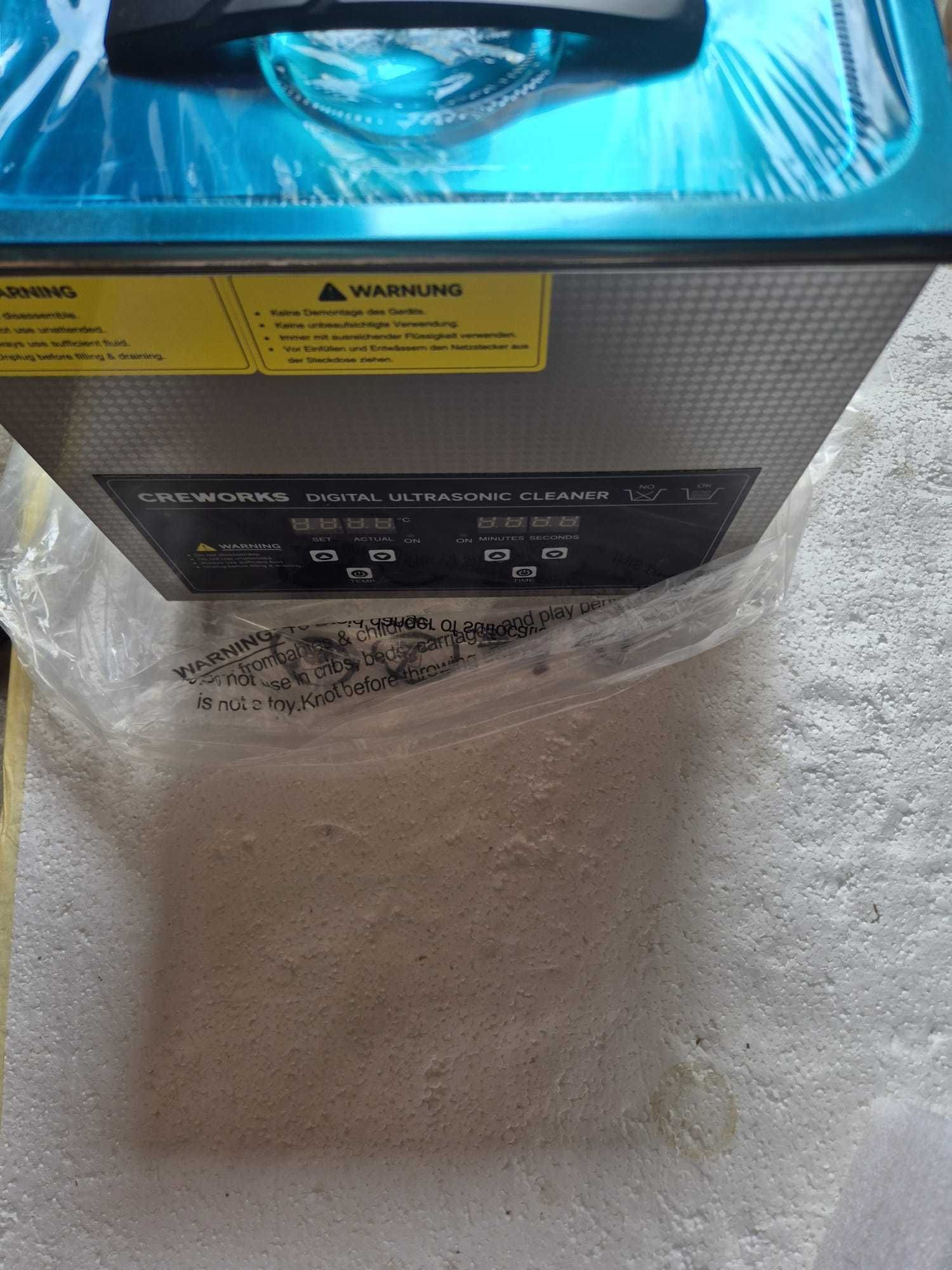 Aparat de Curatare cu Ultrasunete Si Incalzire 3L 120W Creworks