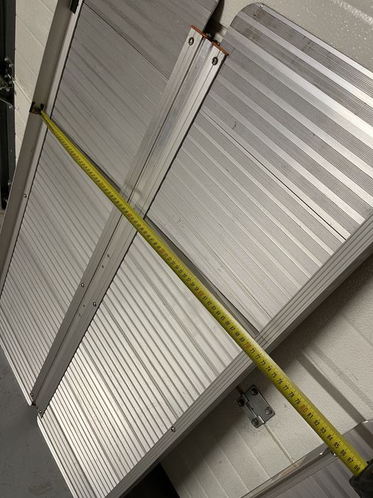Rampa aluminiu carucior scuter handicap dizabilitati
