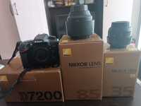 Nikon D7200, nikkor 85 и 35мм f1.8/g