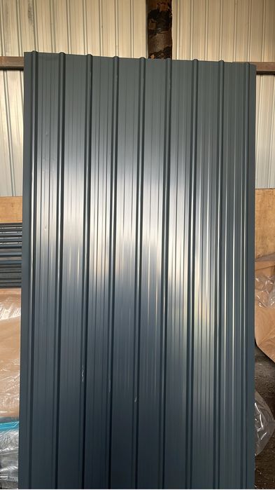 Tablă cutată colorată și zincată