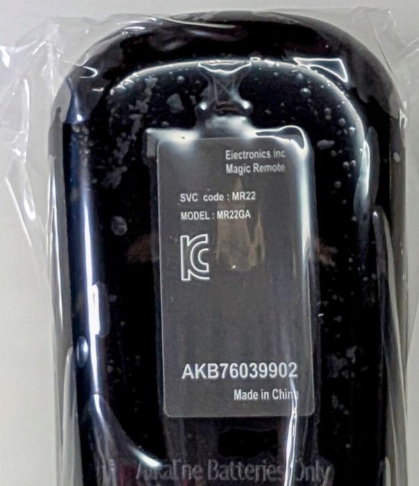Telecomanda smart MR22GA Magic Remote pentru Tv-uri LG din 2018-2022