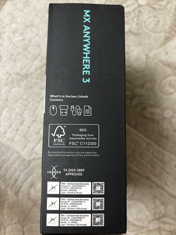 Мышь Logitech MX Anywhere 3 розовый