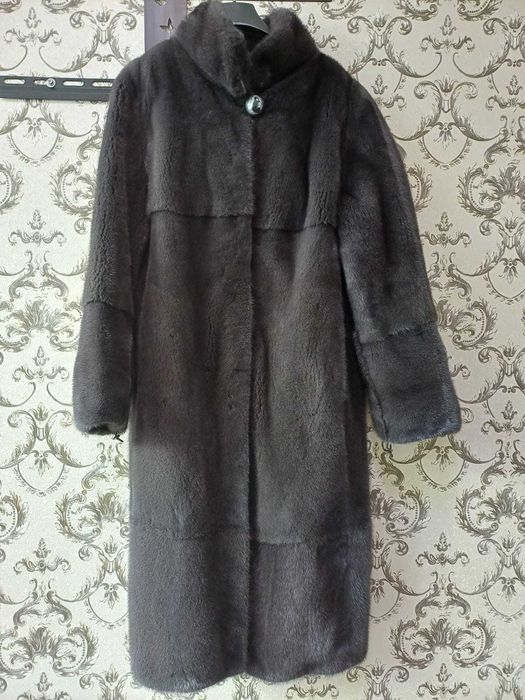 Шуба финская норка, цельная