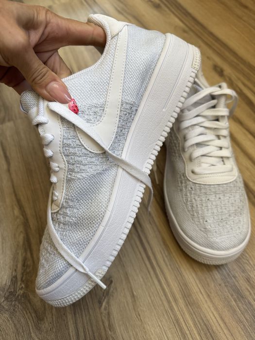 Оригинални мъжки кецове Nike AIR FORCE 1 FLYKNIT 2.0! 44,5 н