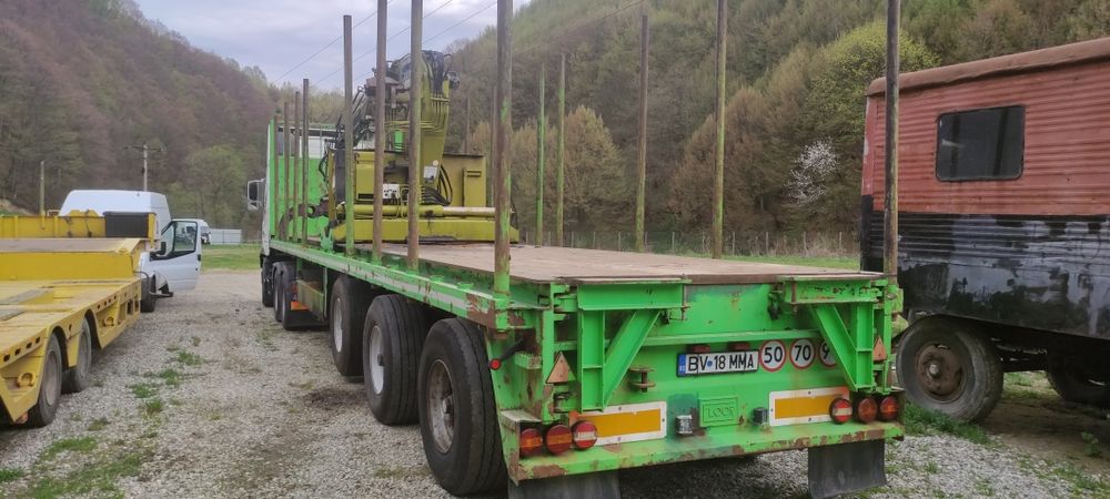 Semiremorca forestiera marca floor