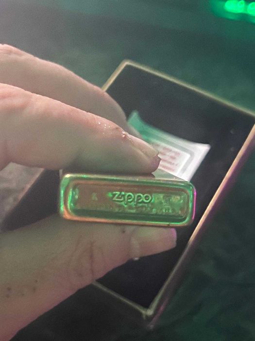 Рядка коликционерска запалка Marlboro longhorn Solid Brass 1993