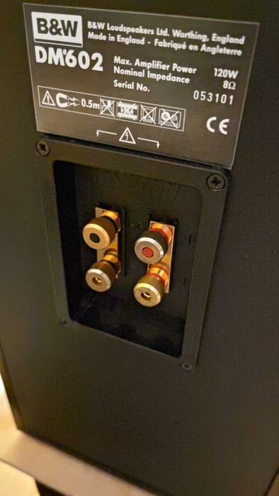 Boxe Bowers & Wilkins DM602 NU jbl focal dali magnat marshall technics