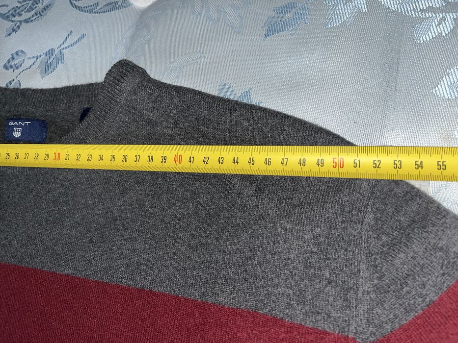 Pulover bărbați Gant, lână și cașmir
