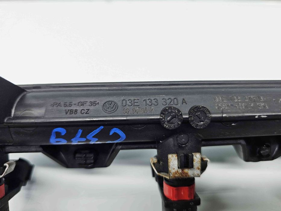 Rampa injectoare Skoda Fabia 2 (5J, 542) [Fabr 2007-2014] 03E133320A 1